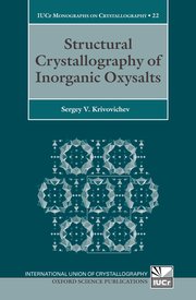 Cover for 

Structural Crystallography of Inorganic Oxysalts






