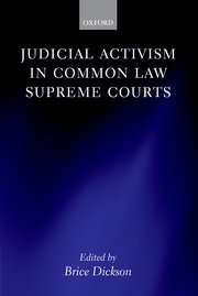 Cover for 

Judicial Activism in Common Law Supreme Courts






