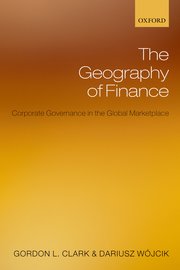 Cover for 

The Geography of Finance






