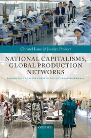 Cover for 

National Capitalisms, Global Production Networks







