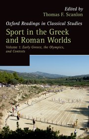 Cover for 

Sport in the Greek and Roman Worlds






