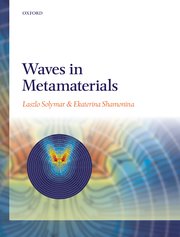 Cover for 

Waves in Metamaterials






