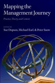 Cover for 

Mapping the Management Journey






