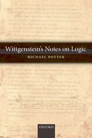 Cover for 

Wittgensteins Notes on Logic






