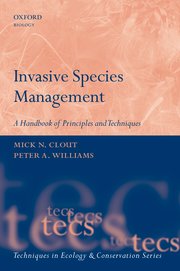 Cover for 

Invasive Species Management






