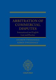 Cover for 

Arbitration of Commercial Disputes






