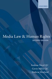 Cover for 

Media Law and Human Rights






