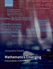 Cover for 

Mathematics Emerging






