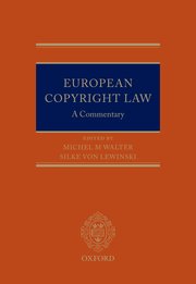 Cover for 

European Copyright Law






