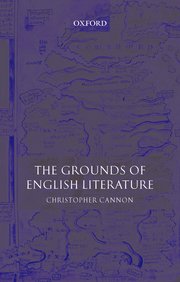 Cover for 

The Grounds of English Literature






