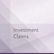 Cover for 

Investment Claims






