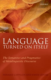 Cover for 

Language Turned on Itself






