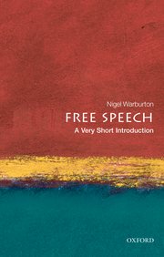 Cover for 

Free Speech: A Very Short Introduction






