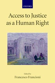 Cover for 

Access to Justice as a Human Right







