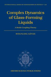 Cover for 

Complex Dynamics of Glass-Forming Liquids






