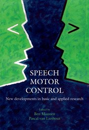 Cover for 

Speech Motor Control






