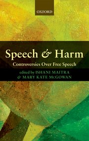 Cover for 

Speech and Harm







