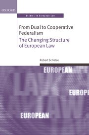 Cover for 

From Dual to Cooperative Federalism






