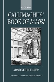 Cover for 

Callimachus Book of Iambi






