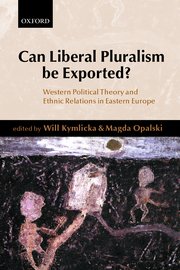 Cover for 

Can Liberal Pluralism Be Exported?






