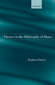 Cover for 

Themes in the Philosophy of Music






