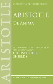 Cover for 

Aristotle: De Anima






