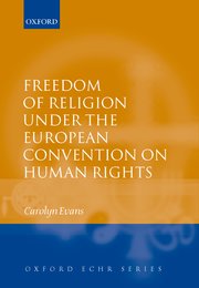 Cover for 

Freedom of Religion under the European Convention on Human Rights






