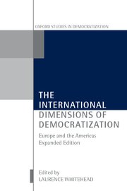 Cover for 

The International Dimensions of Democratization






