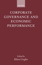 Cover for 

Corporate Governance and Economic Performance






