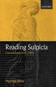 Cover for 

Reading Sulpicia






