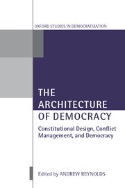 Cover for 

The Architecture of Democracy






