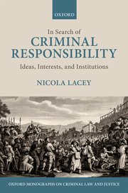 Cover for 

In Search of Criminal Responsibility






