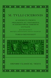 Cover for 

Cicero: Academica (Academicus Primus, Fragmenta et Testimonia Academicorum Librorum, Lucullus)






