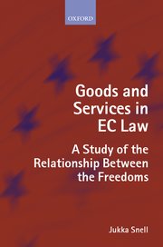 Cover for 

Goods and Services in EC Law






