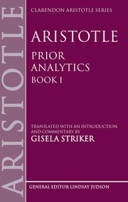 Cover for 

Aristotles Prior Analytics book I






