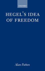 Cover for 

Hegels Idea of Freedom






