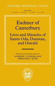 Cover for 

Eadmer of Canterbury






