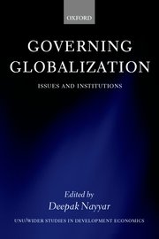 Cover for 

Governing Globalization






