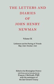 Cover for 

The Letters and Diaries of John Henry Newman






