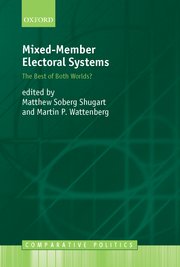 Cover for 

Mixed-Member Electoral Systems






