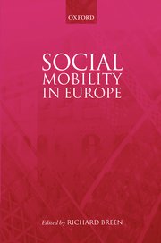 Cover for 

Social Mobility in Europe






