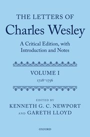 Cover for 

The Letters of Charles Wesley







