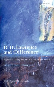 Cover for 

D. H. Lawrence and Difference






