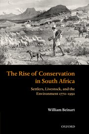Cover for 

The Rise of Conservation in South Africa






