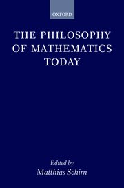 Cover for 

The Philosophy of Mathematics Today






