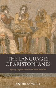 Cover for 

The Languages of Aristophanes






