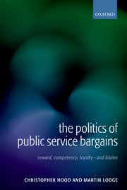 Cover for 

The Politics of Public Service Bargains






