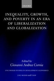 Cover for 

Inequality, Growth, and Poverty in an Era of Liberalization and Globalization






