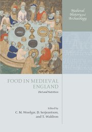 Cover for 

Food in Medieval England







