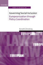 Cover for 

Governing Social Inclusion






